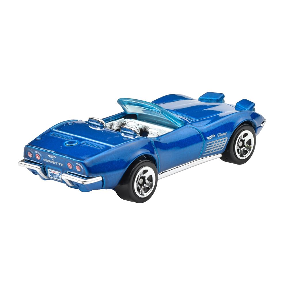 ホットウィール コルベットスティングレー台紙右上曲がり ホット