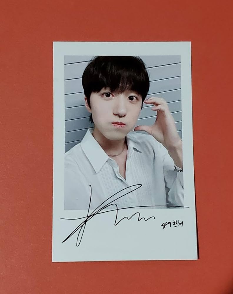 SF9 チャニ 直筆サイン入りチェキ ファンクラブ 当選