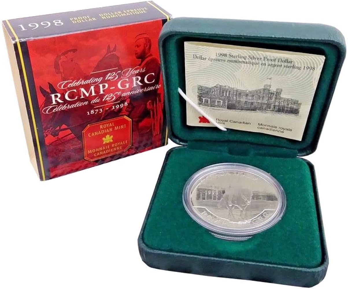 1873-1998 $1 125th Anniversary of The Royal Canadian Mounted