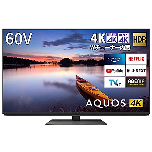 シャープ 60V型 4K 液晶テレビ Android TV 4T-C60AJ1 シャープ AQUOS