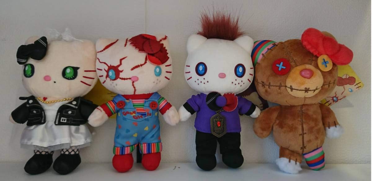 レア USJ限定キティ チャッキーハロウィン ハロウィーンぬいぐるみ