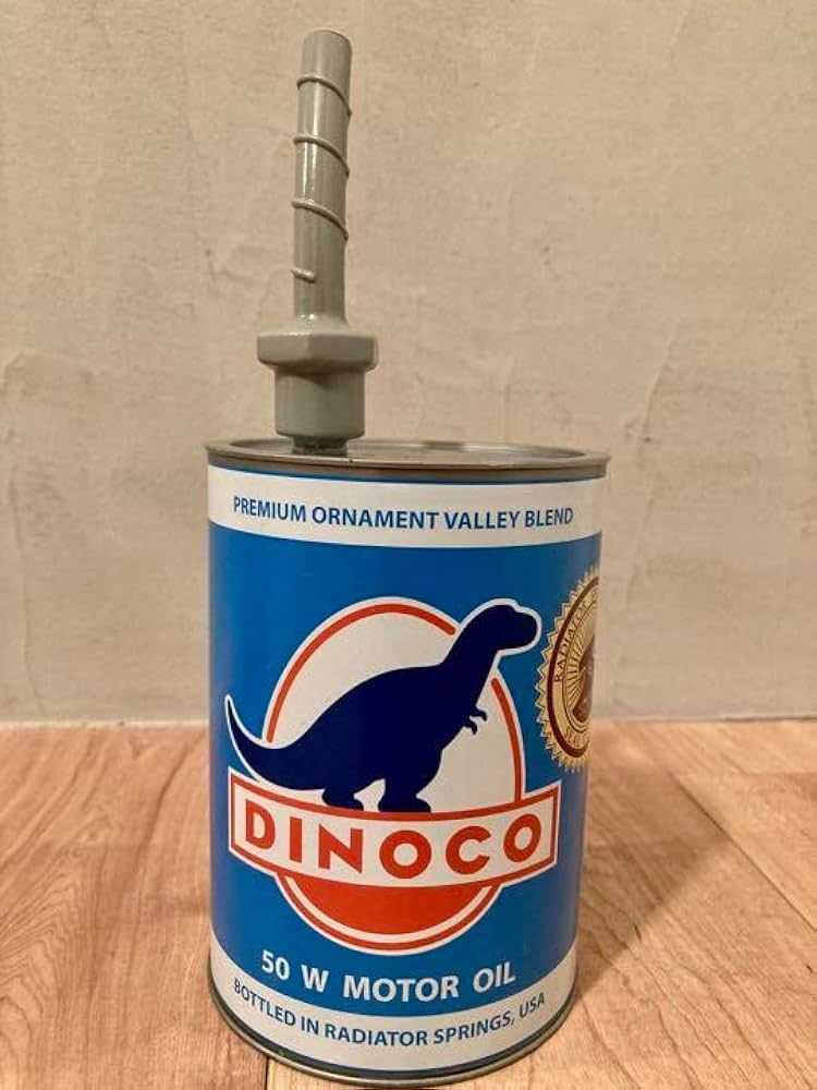 超希少】カーズ ダイナコ石油 オイル缶 ドリンクボトル【入手困難】 超