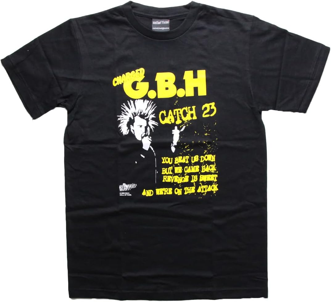GBH グラフィックプリント Tシャツ ブラック GBH グラフィックプリント