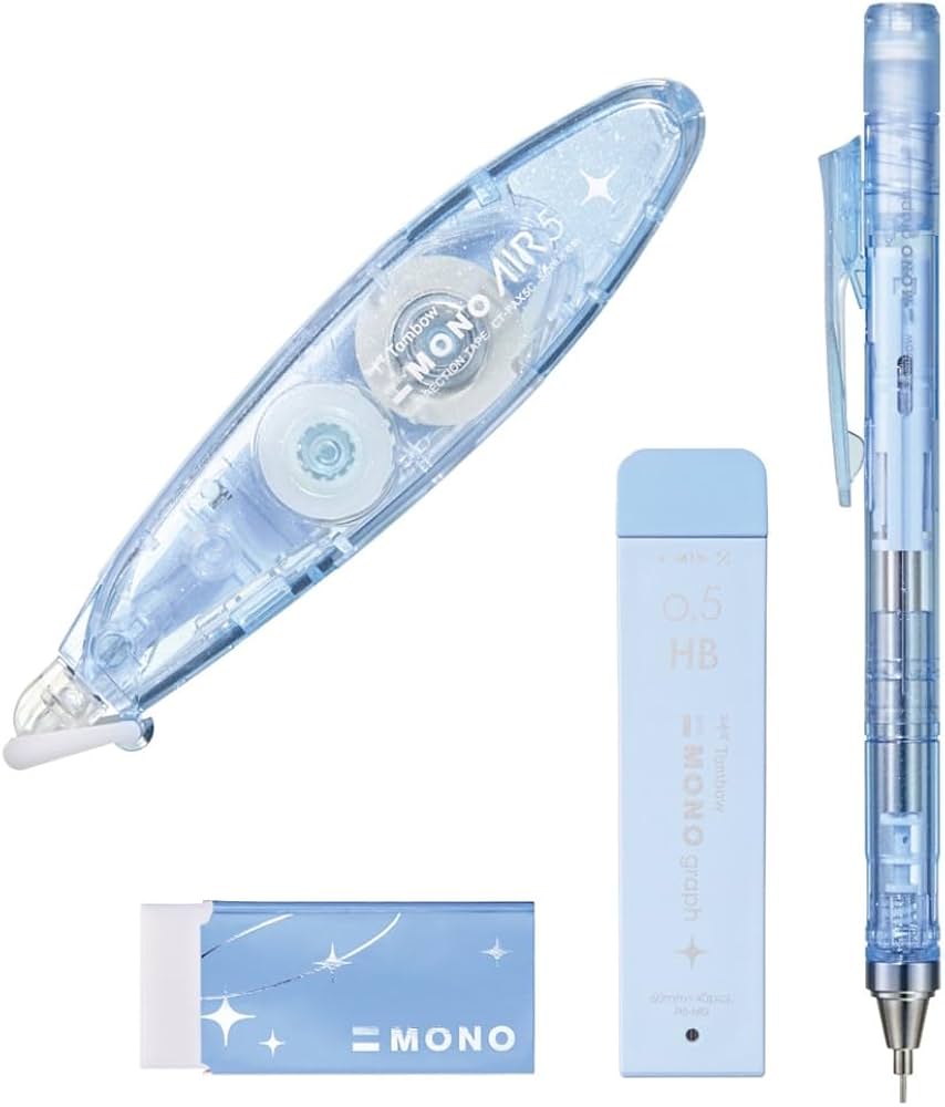 Amazon.co.jp: トンボ鉛筆 MONO 文房具セット シマーエディション