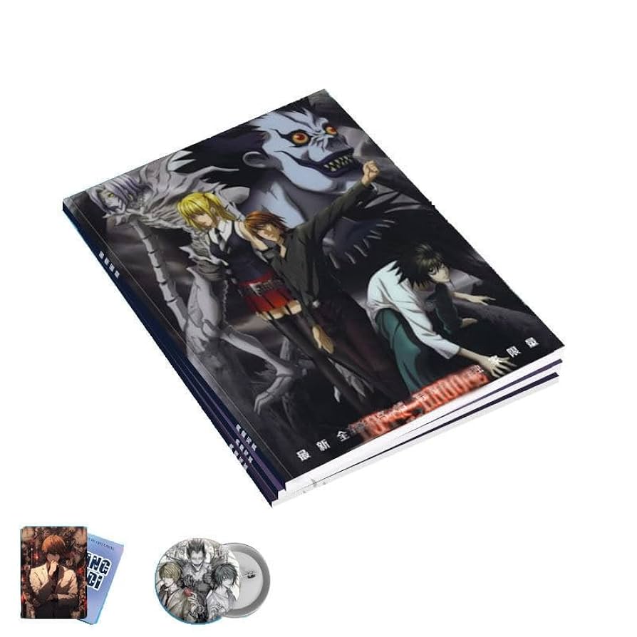 デスノート コミックス缶バッジコレクション 夜神 月 & L デスノート