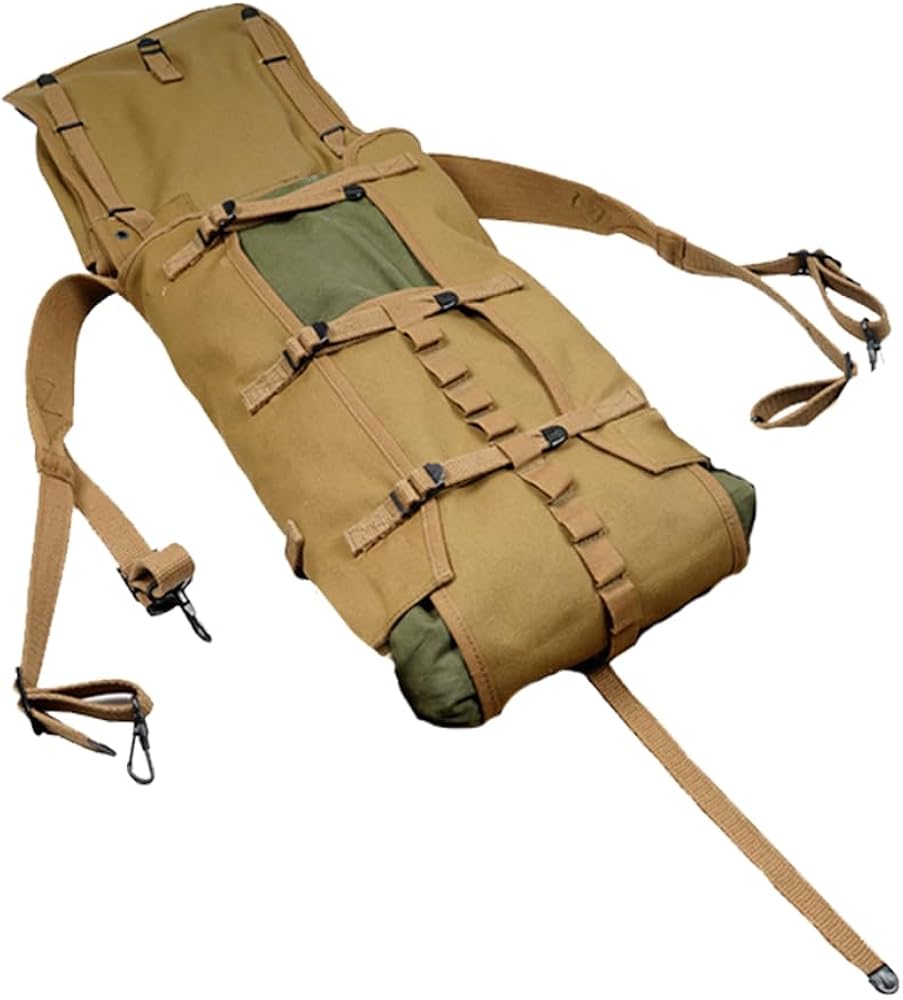 Amazon.co.jp: M1928 Haversack WW2 ヴィンテージ カーキ キャンバス