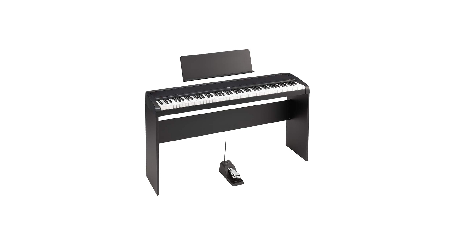 即決優先 KORG 電子ピアノ B2 BK 88鍵 ブラック 専用スタンドセット