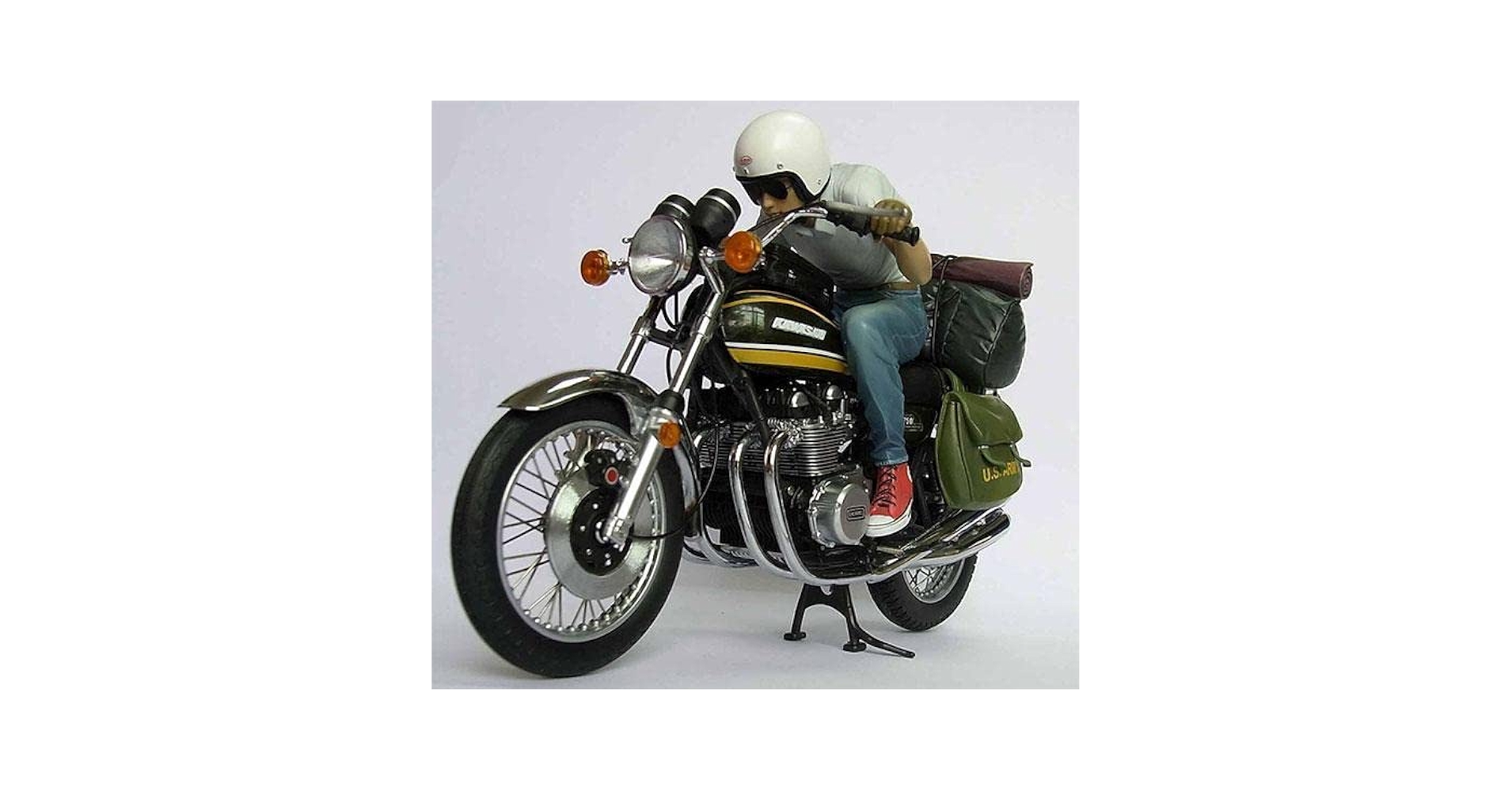 フィギュア KAWASAKI カワサキ 750RS Z2 ZⅡ＋初代キリン