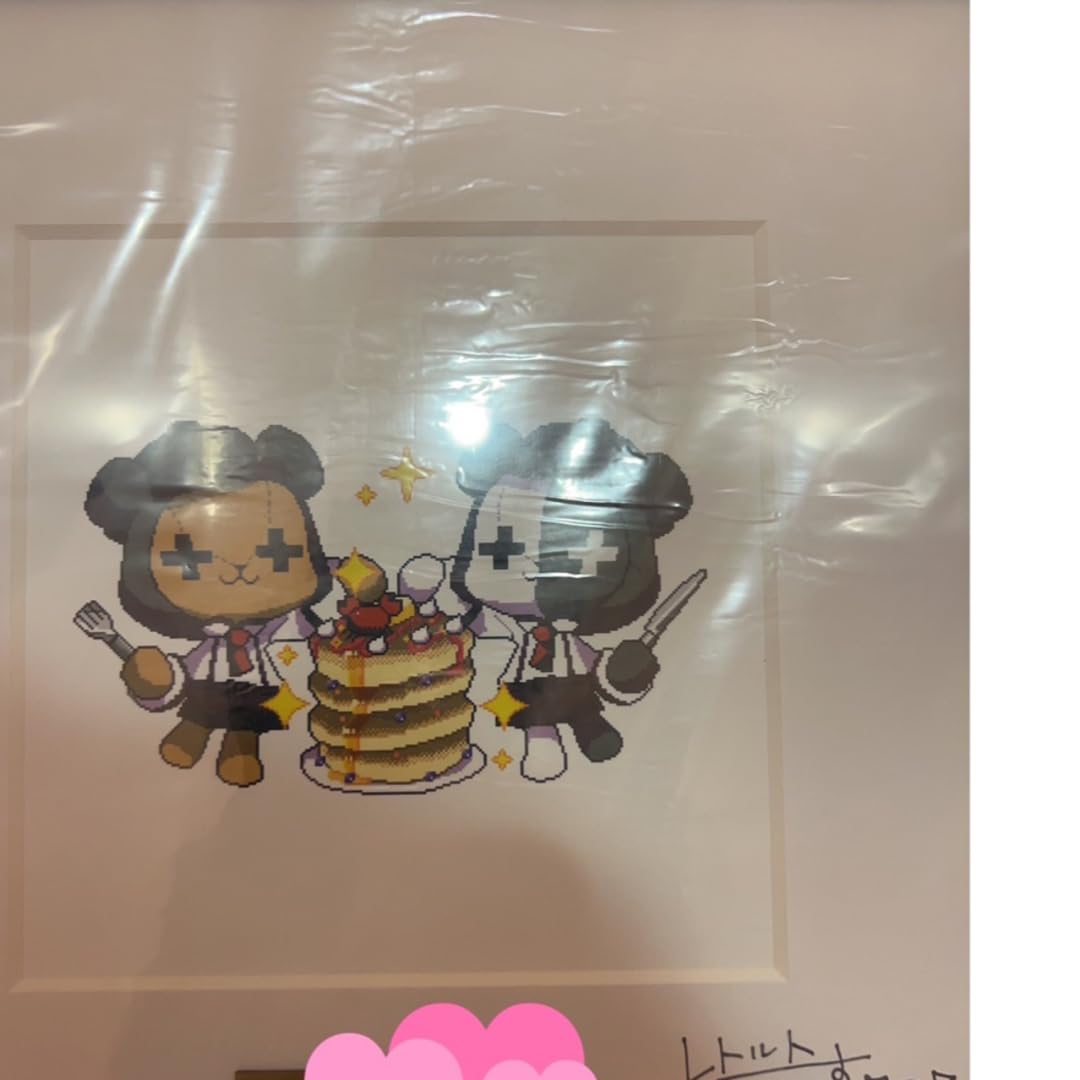 レトセトラ 複製原画（黒） 第2期 ドット絵 【公式通販】