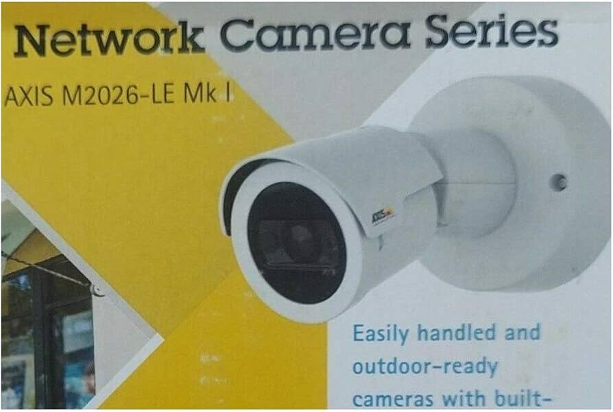 Amazon.com: AXIS M2025-LE Network Camera - Monochrome, Color