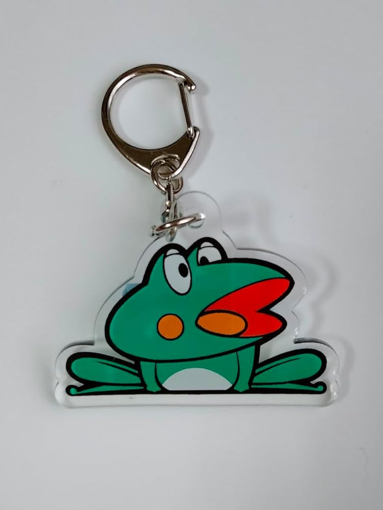 Amazon.co.jp: ニューパルサーアクリルキーホルダー カエル図柄 山佐