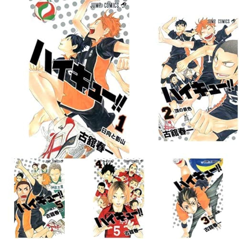 ハイキュー‼︎ 1〜45巻 完結 シュリンク付き 全巻セット 節約 ブック