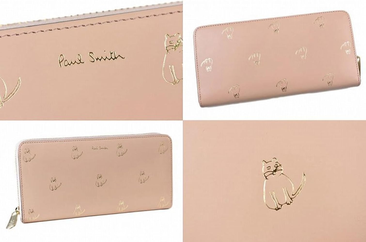 Amazon | [ポールスミス] 長財布 財布 レディース ブランド 本革 専用