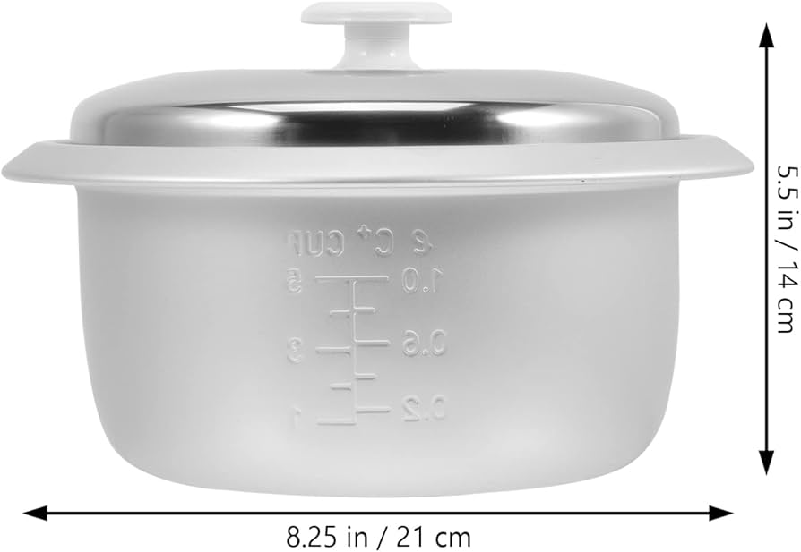 Amazon | 炊飯器 内釜：内釜 内釜 ふた付き 内釜ライナー 2L 炊飯器