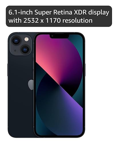 Amazon.com: Apple iPhone (Renewed Premium) 13, 128GB, Midnight