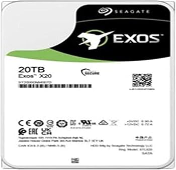 Amazon.com: Seagate Exos X20 ST20000NM000D 20 TB Hard Drive