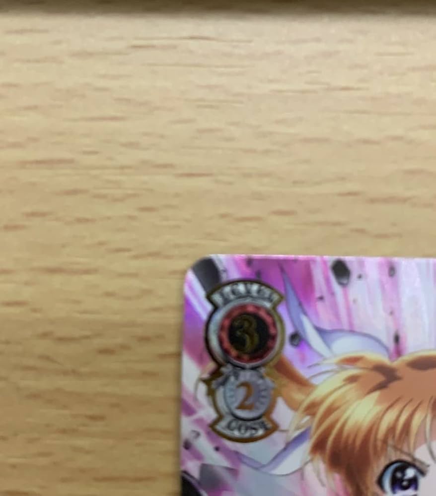 WS ヴァイスシュヴァルツ 守るべき大切なもの なのは SSP サイン 守る