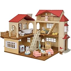 Amazon | 【Amazon.co.jp 限定】シルバニアファミリー お家 赤い屋根の