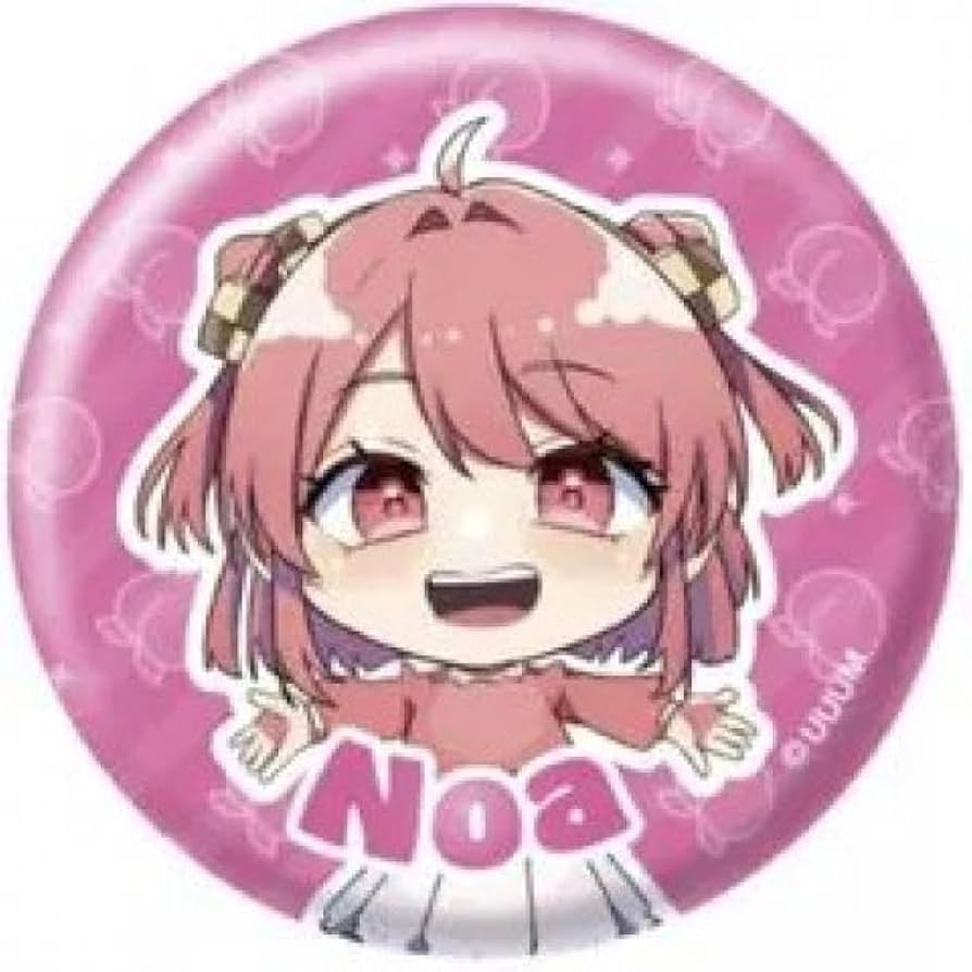 カラフルピーチ のあさん ワダランミニ缶バッジ カラフルピーチ の