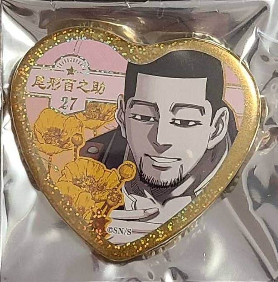 ゴールデンカムイ 尾形百之助 愛です 缶バッジ 坊主20点セット Amazon.co.