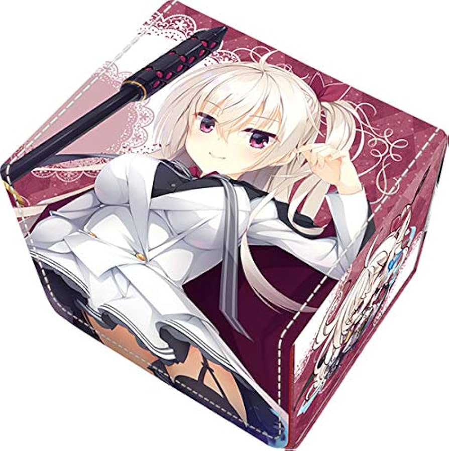 ゆずソフト 合皮製デッキケースW 喫茶ステラと死神の蝶 「明月栞