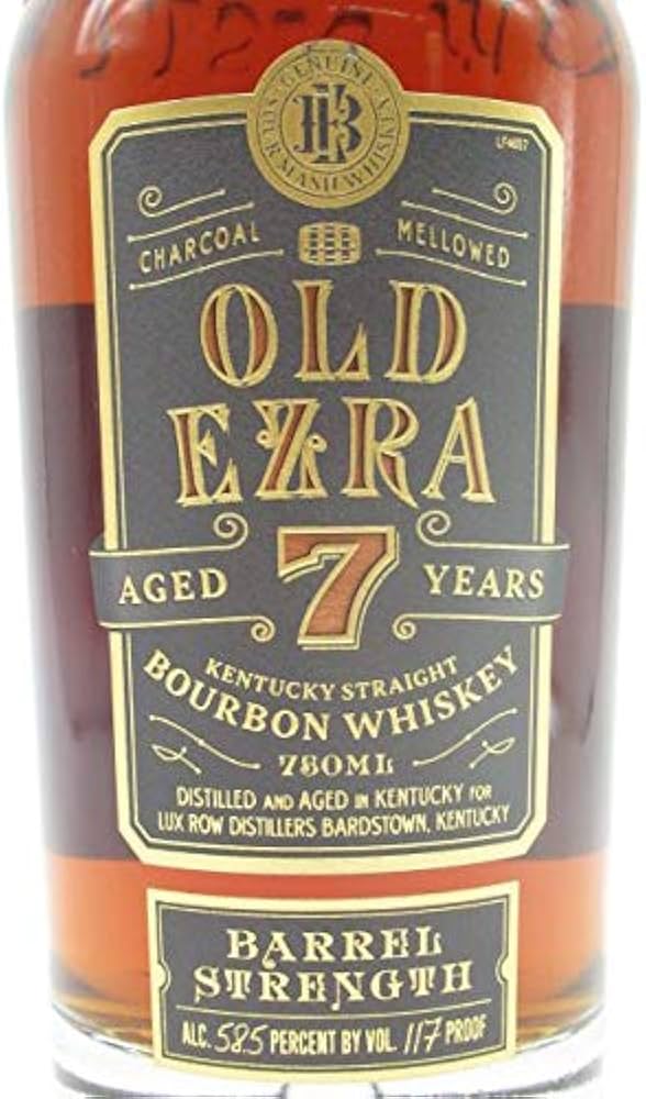 Amazon.co.jp: オールドエズラ 7年 バレルストレングス 正規品 58.5度