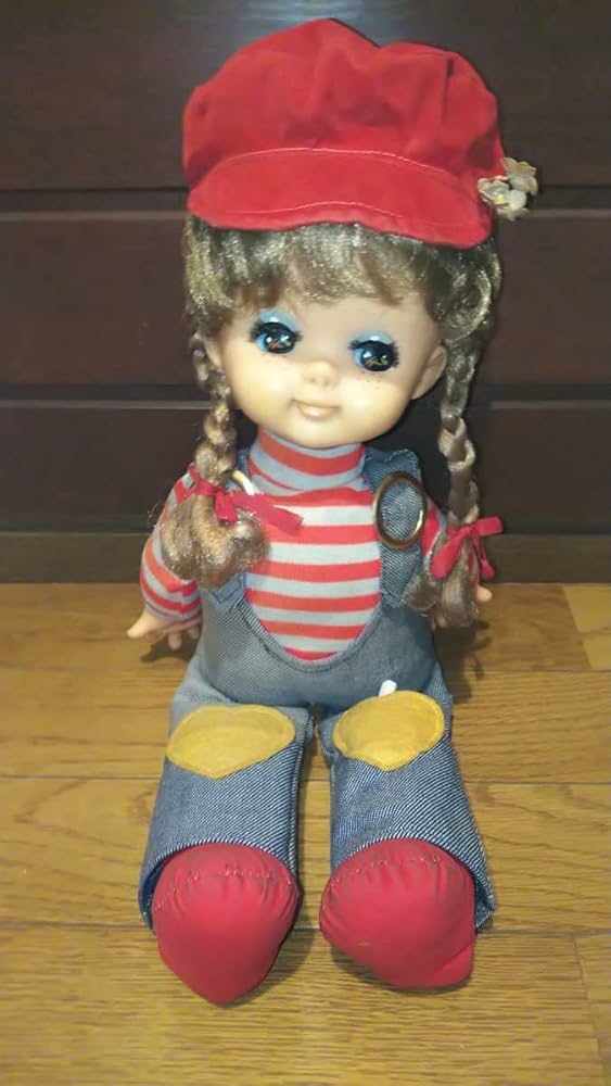 アンティークレトロセルロイド人形女の子D 抱き人形着せ替え人形