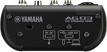 Amazon.co.jp: YAMAHA / AG03MK2 BLACK iPhoneユーザー向け 配信/DTM