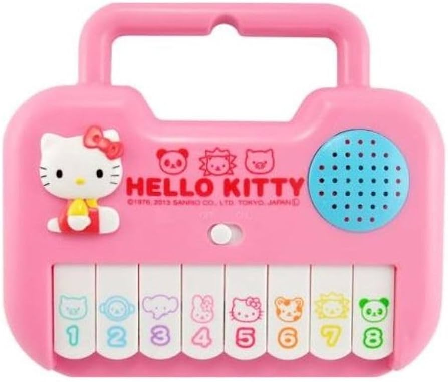 Amazon.co.jp: ムラオカ ハローキティ ピアノ H220×W210×D34mm : おもちゃ