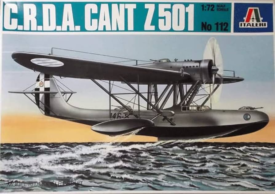 A 1/72 カントZ501 他イタリア機 全4個セット A 1/72 カント