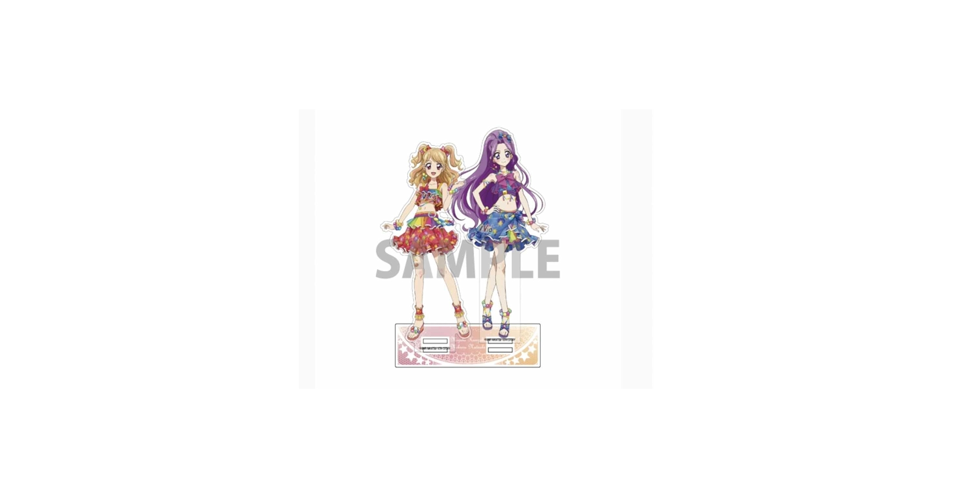 Amazon.co.jp: アイカツ ペアアクリルスタンド 4 神崎美月夏樹みくる