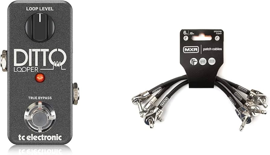 Amazon.com: TC Electronic DITTO LOOPER (5 Minutes) Looper Pedal +