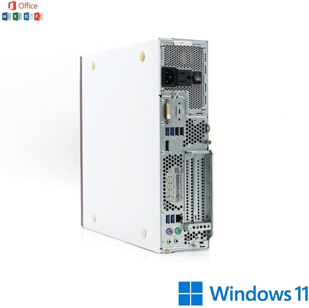 Amazon.co.jp: 富士通 デスクトップパソコン D588/MS＆Office2019