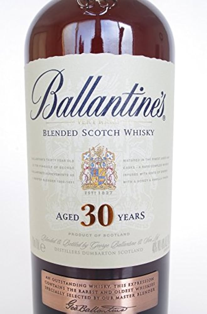 Amazon.co.jp: バランタイン 30年 木箱入り 40度 700ml Ballantine's