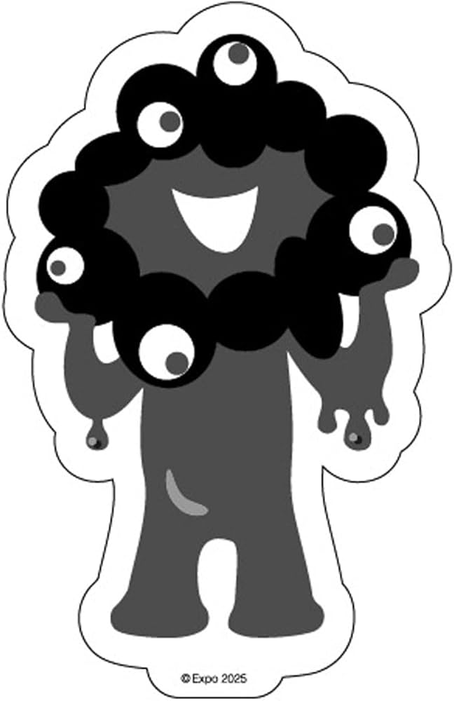 Amazon.co.jp: EXPO2025 ミャクミャク キャラクターステッカー
