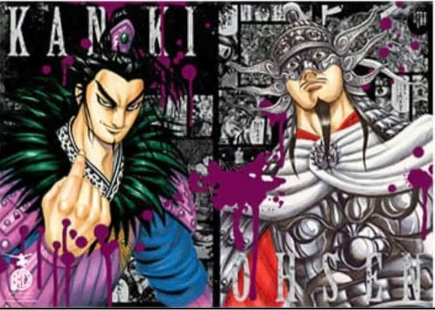 KD展キングダム 複製原画 将軍勢揃い 王翦 桓騎 蒙驁 蒙武 張唐 騰 麃