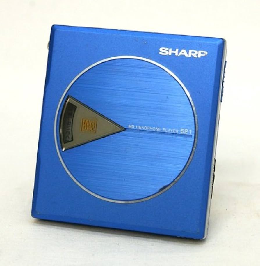 Amazon | SHARP シャープ MD-ST521-A フレンチブルー ポータブルMD