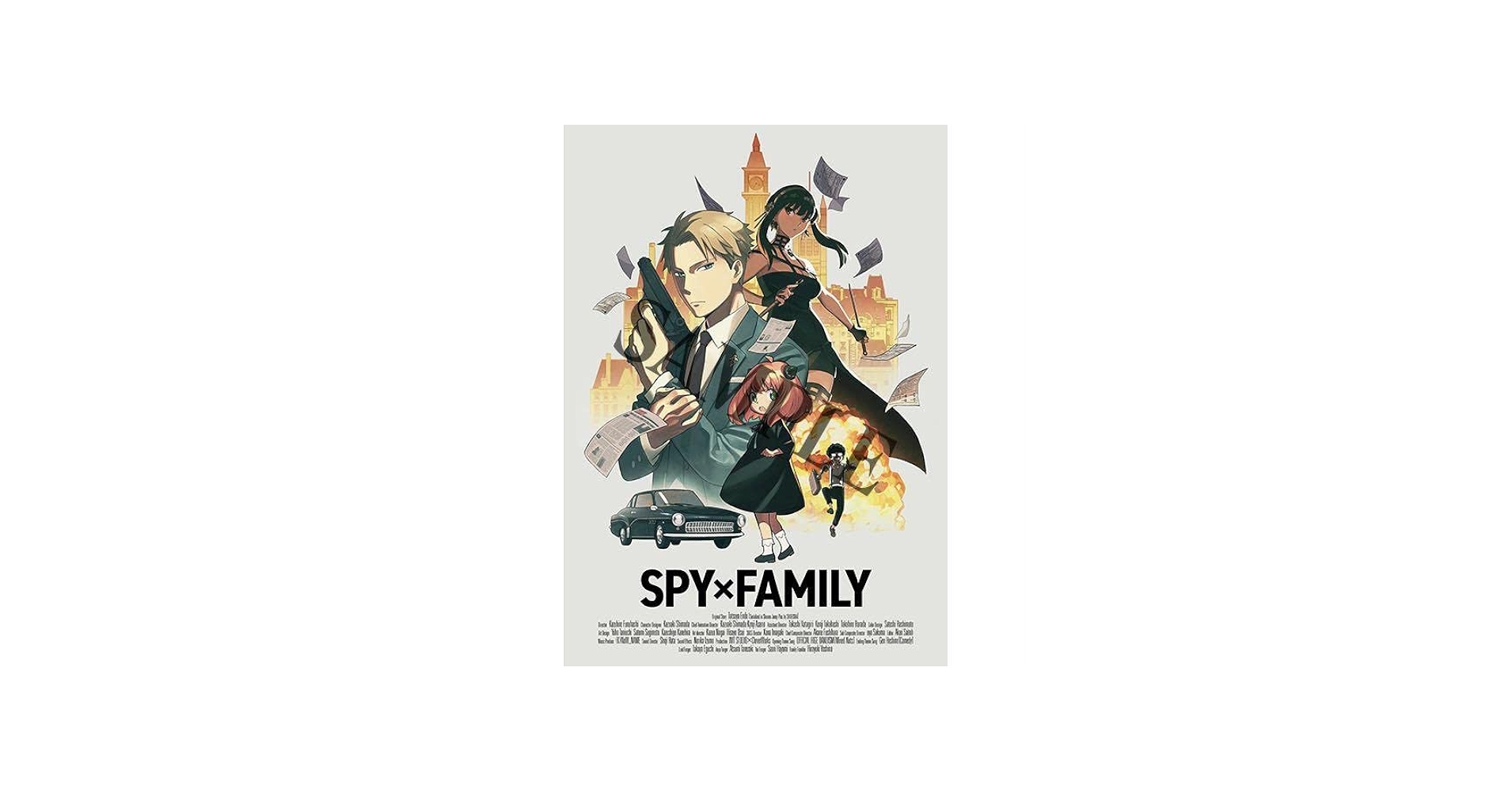 Amazon.co.jp: SPY×FAMILY スパイファミリー 特典 A2ポスター ライナー
