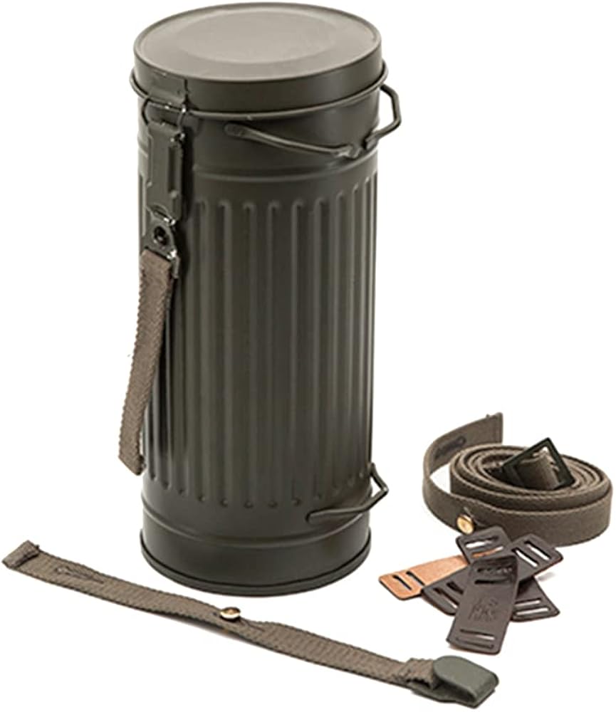 Amazon.co.jp: WW2 ドイツ軍 ガスマスクバッグ 防毒マスク ケース