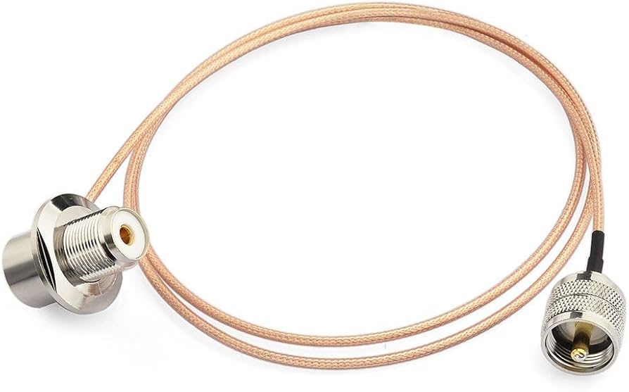 Amazon.co.jp: M型ケーブル MP-MJ (メス⇔オス RG316 5m) 車載用同軸