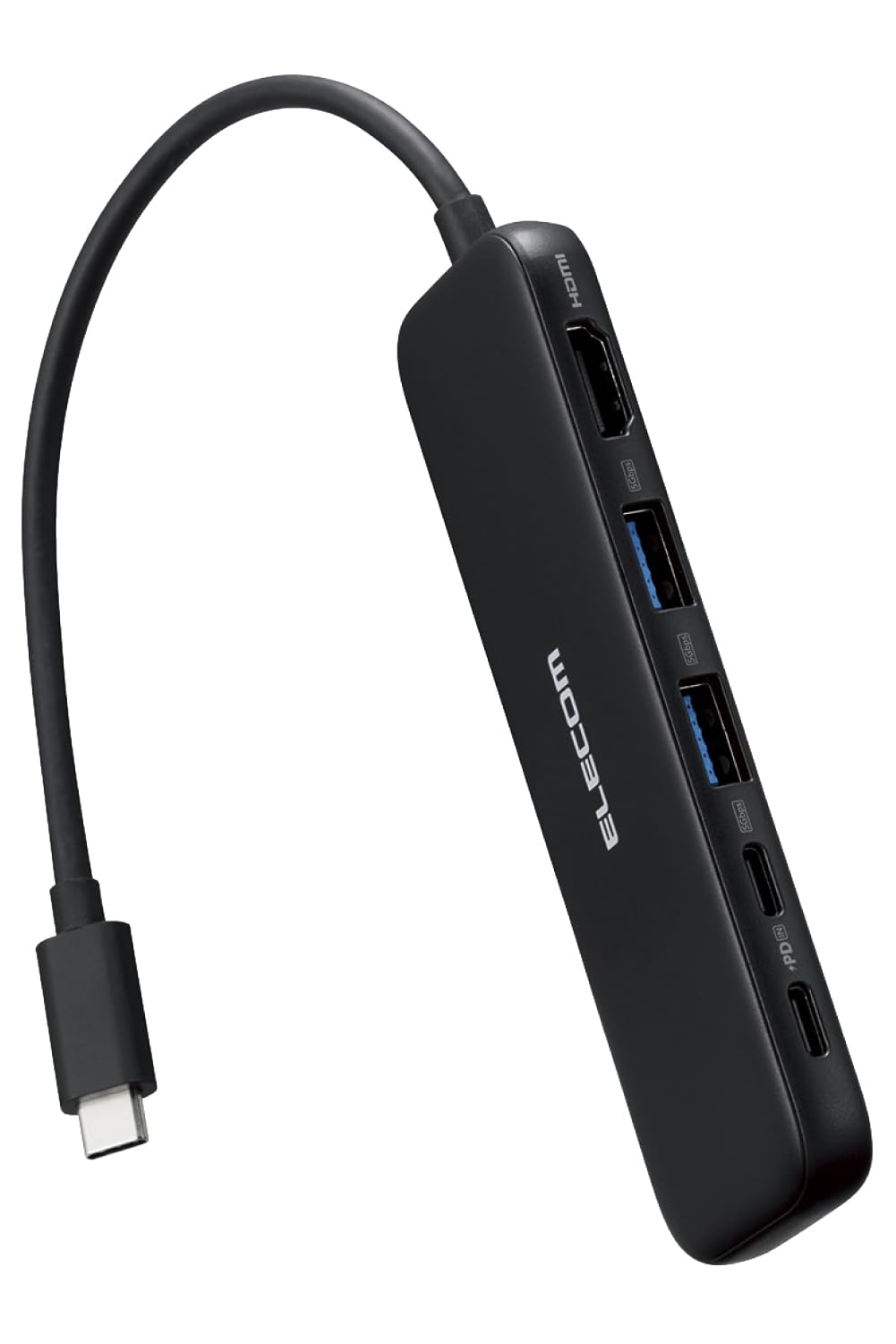 ELECOM 10PORT USBハブ DST-100BPBK ×2台セット エレコム USB-C ハブ