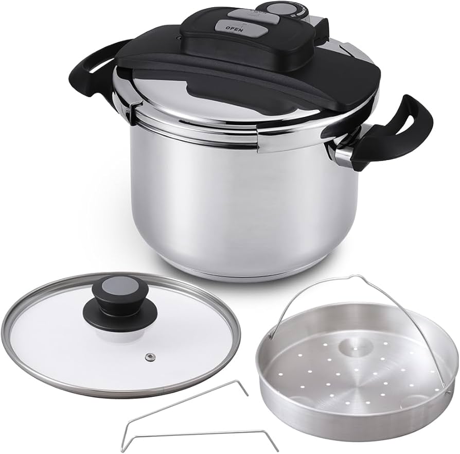 Amazon｜【光熱費節約・時短】アイリスオーヤマ 圧力鍋 6.0L IH ガス