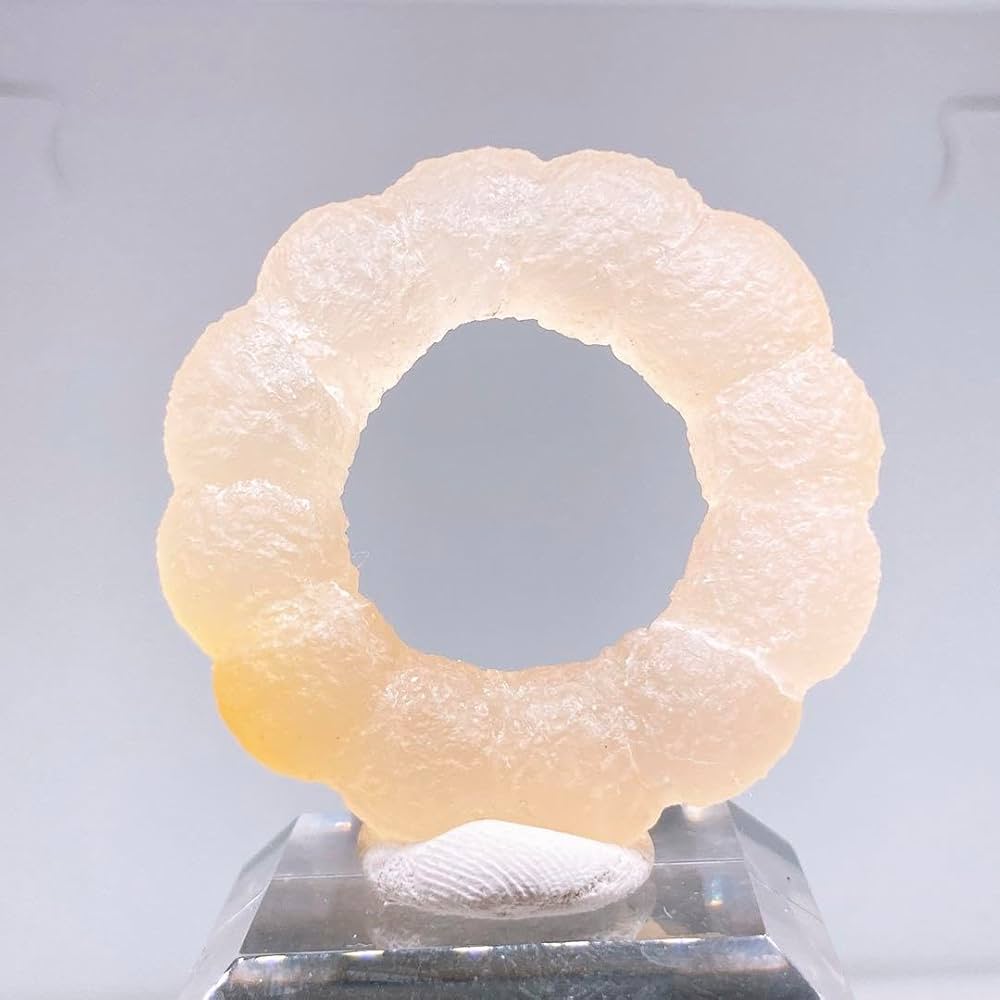 Amazon.co.jp: ポンデリングフローライト フローライト 蛍石 原石 鉱物