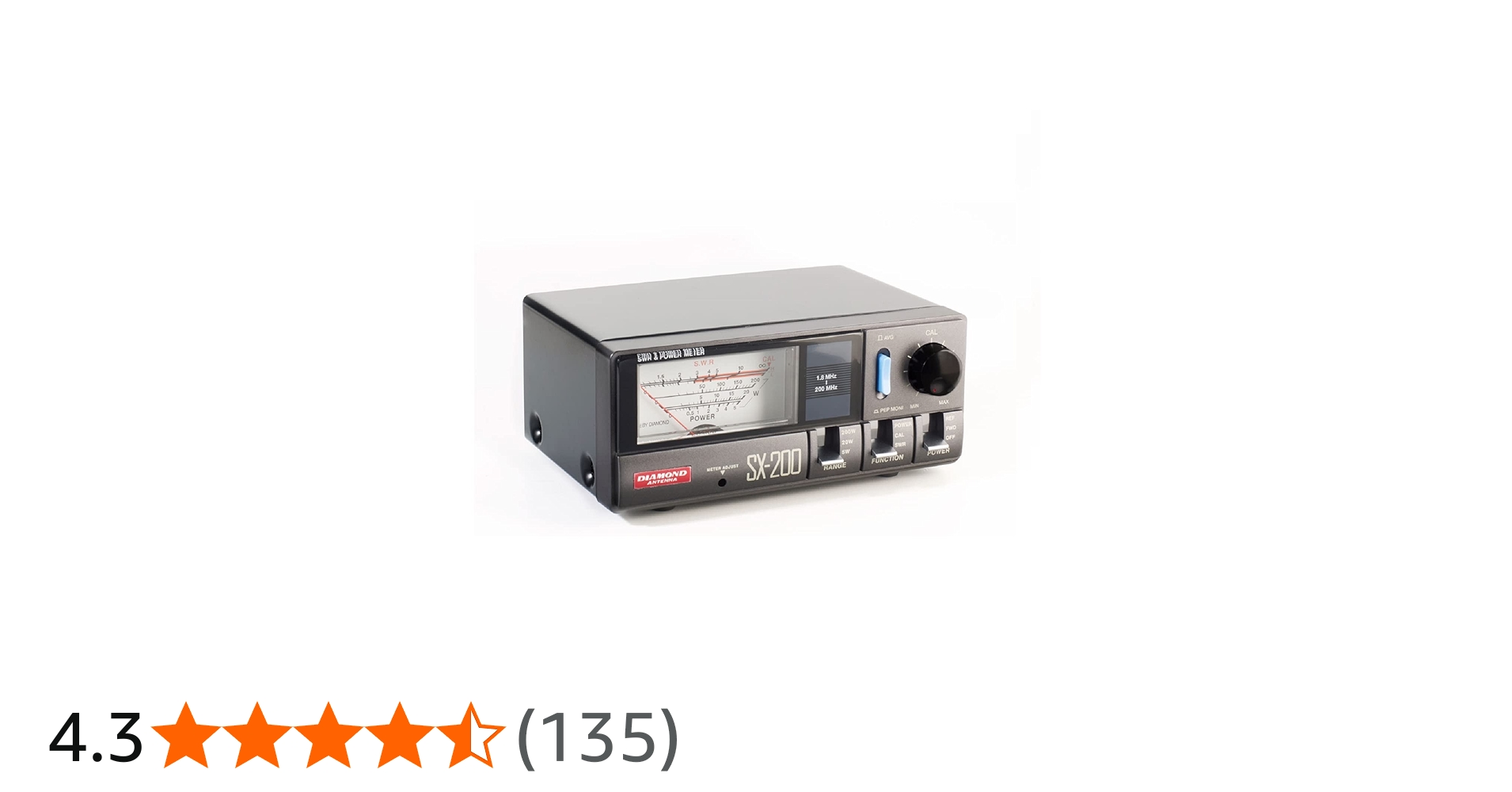 Amazon | 第一電波工業 ダイヤモンド 通過型SWR・パワー計 1.8~200MHz