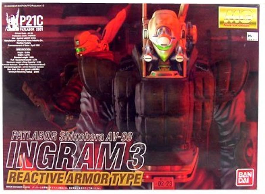 Amazon | MG イングラム2,3号機 リアクティブアーマー装備 1/35