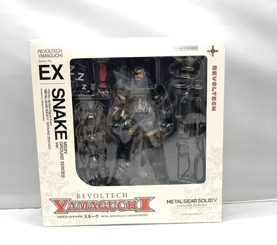 リボルテックヤマグチ No.EX スネーク MGSV グラウンドゼロズVer