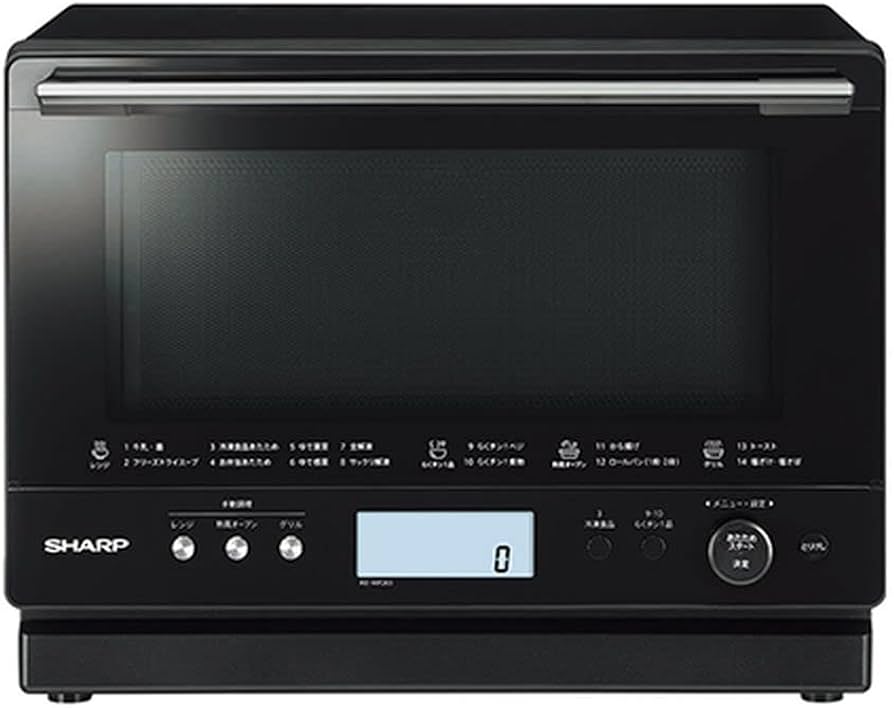 Amazon | シャープ SHARP PLAINLY ブラック 過熱水蒸気オーブンレンジ