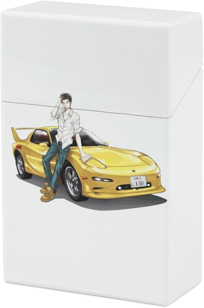 Amazon.co.jp: タバコケース 頭文字D シガレットケース 煙草ケース