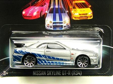 ホットウィール ワイルド・スピード NFT 日産スカイライン R34