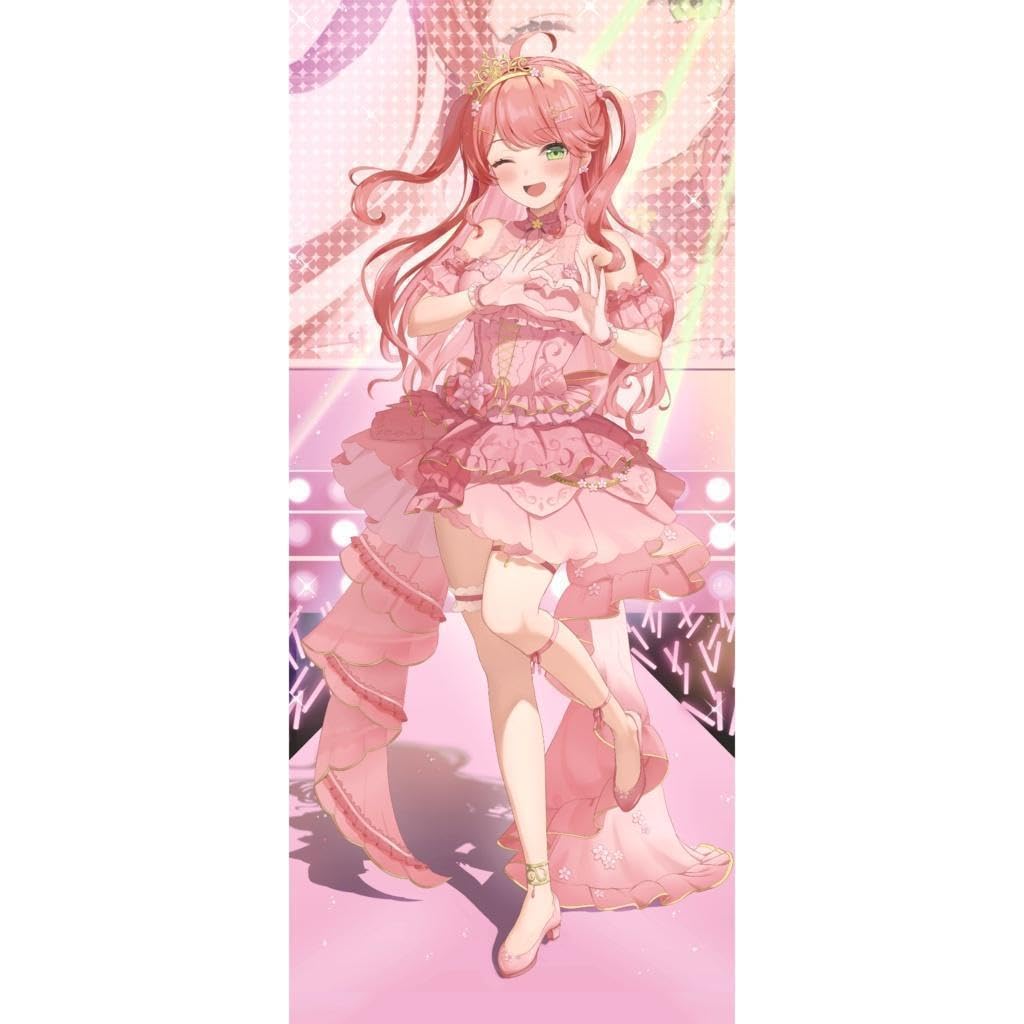 最新 C104 沙花叉クロヱ C105 博衣こより 等身大タペストリー セット